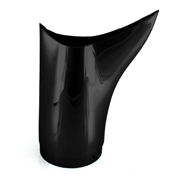 IRONHEAD END CAPS typ CAP (długość: Ø 88 mm., materiał: Inox AISI304, kolor: Black painted) FISHTAIL END CAP (BLACK)