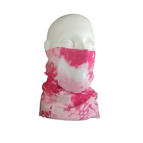 Chusta wielofunkcyjna na twarz maska ROXAR komin Onsize różowy