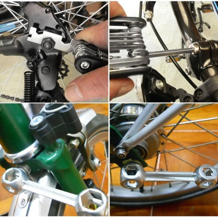 Zestaw do naprawy roweru w etui 16w1 ROXAR MT-16