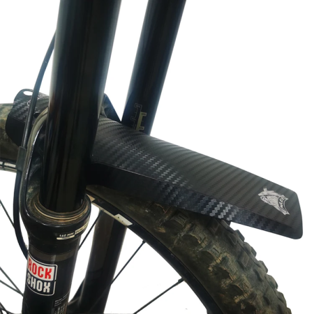Błotnik rowerowy, osłona/chlapacz uniwersalny (carbon black) ROXAR ENLEE