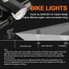 Zestaw lampek rowerowych (przód+ tył) oświetlenie rowerowe ROXAR
