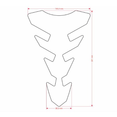 Tankpad zabezpieczenie zbiornika, osłona ONEDESIGN CGEXS60P