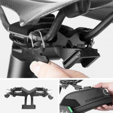 Torba rowerowa podsiodłowa na klips duża ROCKBROS  (C27) 1,5 l