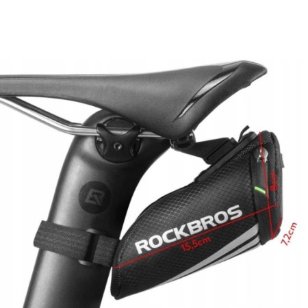 Torba rowerowa podsiodłowa na klips mała ROCKBROS RB.BAG007 0,6 l
