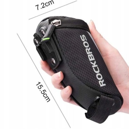 Torba rowerowa podsiodłowa na klips mała ROCKBROS RB.BAG007 0,6 l