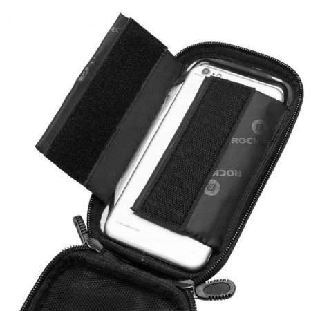 Torba rowerowa na ramę z pokrowcem na telefon do 6,7" 1,5 L ROCKBROS 030-60BK