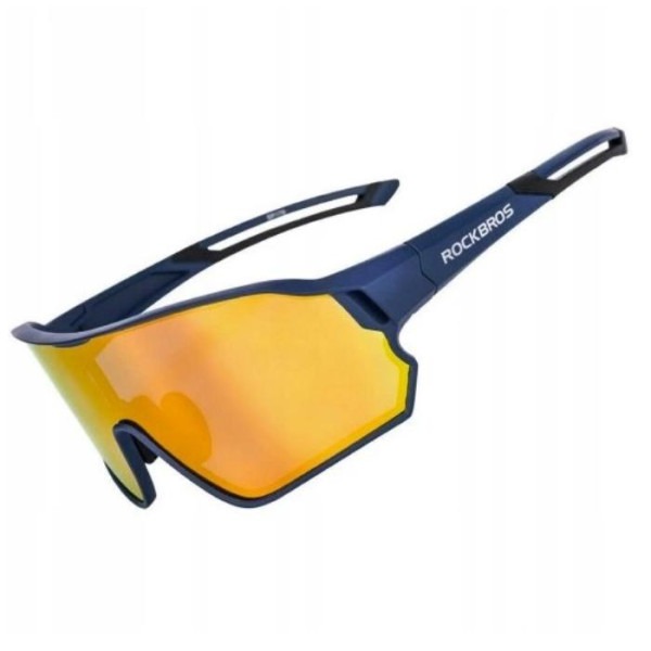 Okulary rowerowe / sportowe z polaryzacją ROCKBROS UV400 (10134) niebieskie