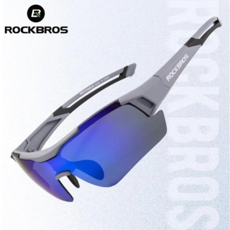 Okulary rowerowe / sportowe z polaryzacją ROCKBROS UV400 (10117) szare