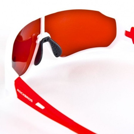 Okulary rowerowe / sportowe z polaryzacją ROCKBROS UV400 (10162) biało-czerwone