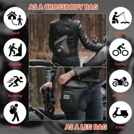 Torba motocyklowa na udo ROCKBROS (30170011001) MTB001