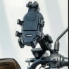 Uchwyt motocyklowy na telefon Heavy Duty metalowy z absorpcją drgań ROCKBROS (25210011001)