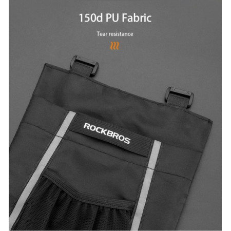 Torba rowerowa / na hulajnogę elektryczną ROCKBROS D48-1 czarna 5 litrów