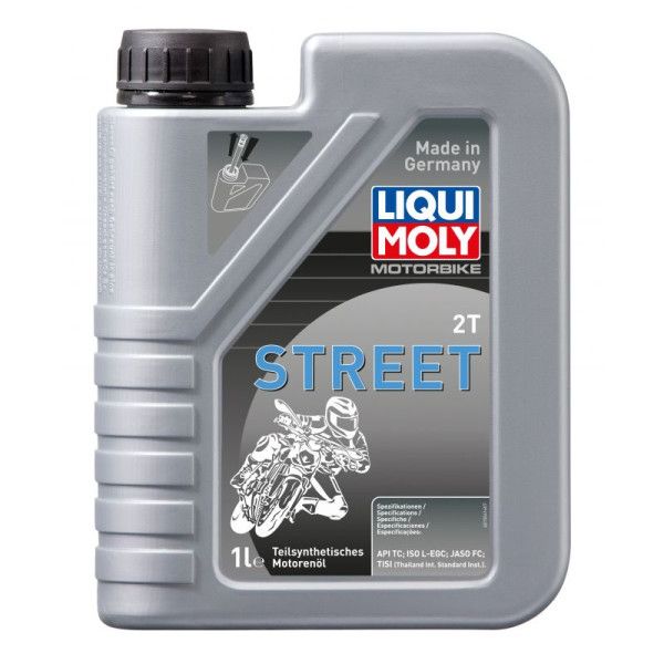 LIQUI MOLY Olej silnikowy półsyntetyczny Motorbike 2T Street 1 litr