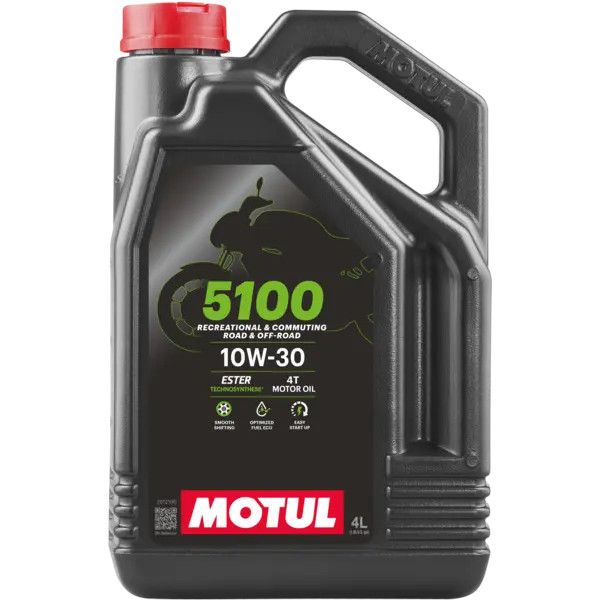 MOTUL Olej silnikowy 5100 10W30 4T Półsyntetyczny 4L - Technosynthesis (104063)