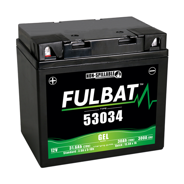 Akumulator FULBAT 53034 (Y60-N30-A) (Żelowy, bezobsługowy)