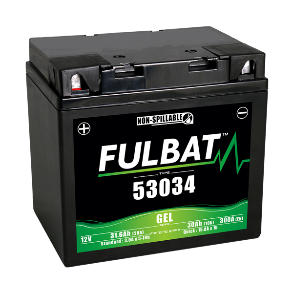 Akumulator FULBAT FUL GEL- 53034 (Żelowy, bezobsługowy)