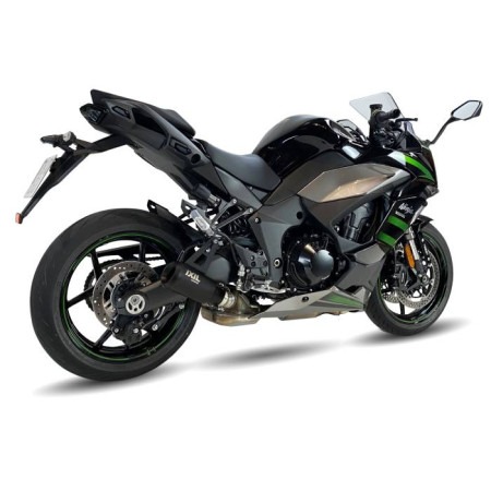 Tłumik IXIL KAWASAKI NINJA 1000 SX 20-23 (ZXT02K) typ RB (waga: 900g, długość: 230 mm., materiał: Inox AISI304, kolor: Black pai