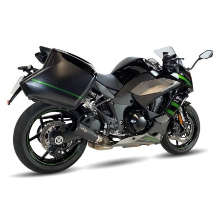 Tłumik IXIL KAWASAKI NINJA 1000 SX 20-23 (ZXT02K) typ RB (waga: 900g, długość: 230 mm., materiał: Inox AISI304, kolor: Black pai