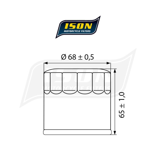 ISON filtr oleju ISON138