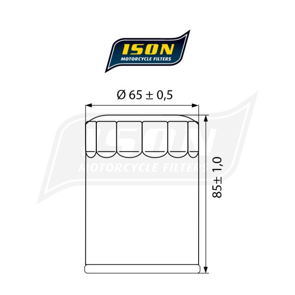 ISON filtr oleju ISON198