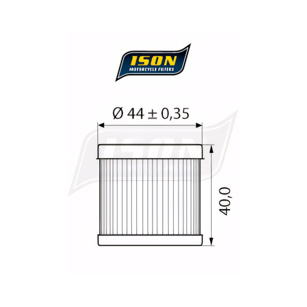 ISON filtr oleju ISON971