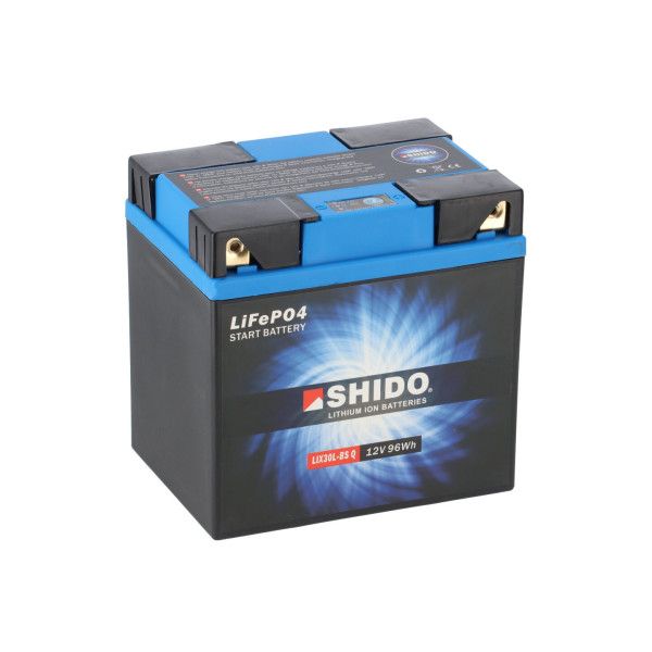 SHIDO Akumulator Litowo Jonowy LIX30L-BS 12V 8Ah 480A