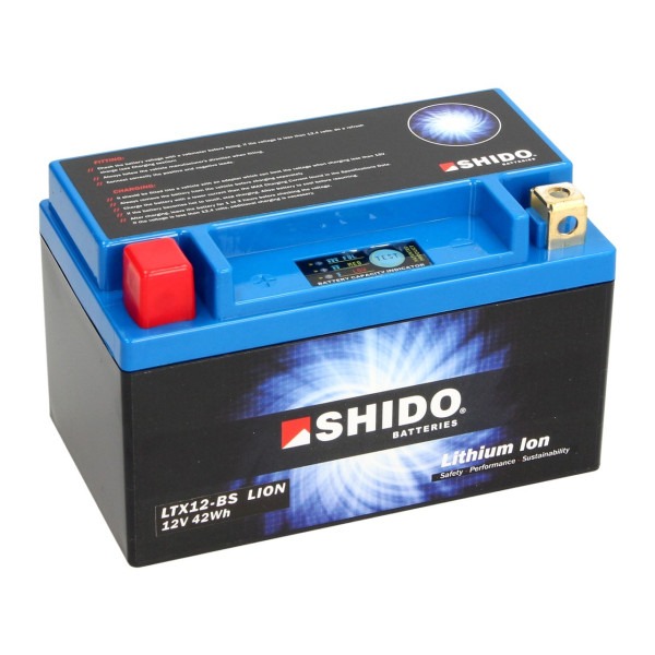 SHIDO Akumulator Litowo Jonowy LTX12-BS 12V 4Ah 240A