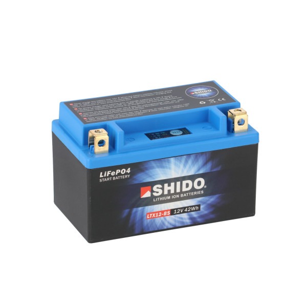 SHIDO Akumulator Litowo Jonowy LTX14-BS 12V 4Ah 240A