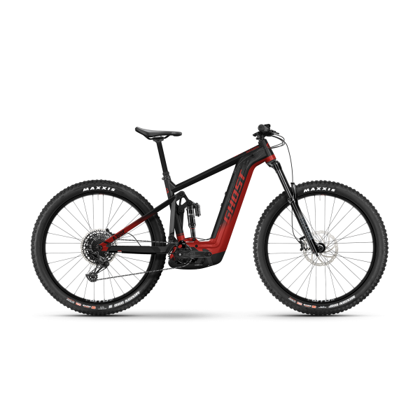 Rower elektryczny e-bike GHOST E-RIOT AM AL 160 Essential black/pearl deep red