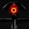 Lampka rowerowa tylna Rockbros TL907Q50 LED USB ze światłem STOP na sztycę lub siodło