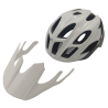 Kask rowerowy ROXAR MTB white black + Lampka ROXAR LED