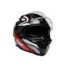 Kask Motocyklowy ROXAR BAYAMO EVO RACE Czarny/ biały/ czerwony