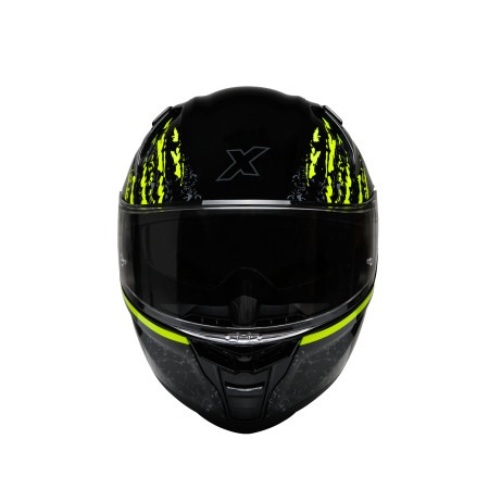 Kask motocyklowy ROXAR BAYAMO EVO TOXIC Czarny fluo