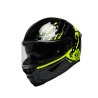 Kask motocyklowy ROXAR BAYAMO EVO TOXIC Czarny fluo