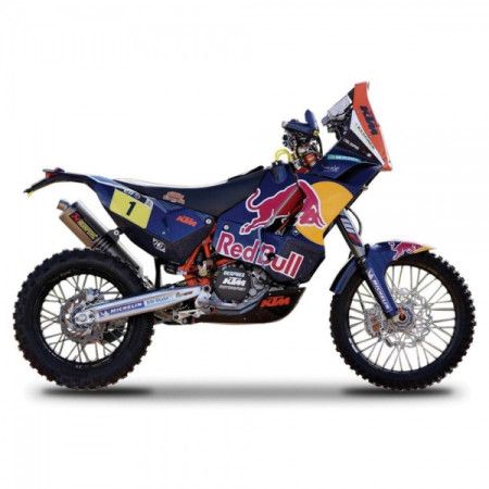 Model BBURAGO KTM RED BULL RALLY 450 2012 (18-51071) 1:18