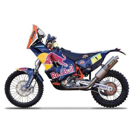 Model BBURAGO KTM RED BULL RALLY 450 2012 (18-51071) 1:18