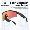 Okulary rowerowe polaryzacyjne UV400 z bluetooth i głośnikami ROCKBROS BT