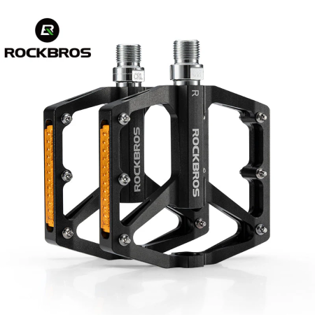 Pedały rowerowe MTB platformowe, aluminium ROCKBROS (37210003)