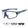 Okulary rowerowe / sportowe fotochrom ROCKBROS (SP216BL)