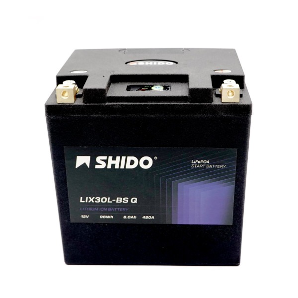 SHIDO Akumulator Litowo Jonowy LIX30L-BS 12V 8Ah 480A