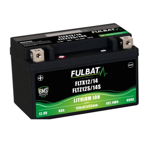 Akumulator FULBAT FUL LITHIUM - FLTX12/FLTX14-FLTZ12S/FLTZ14S / LTX12/LTX14-LTZ12S/LTZ14S (Litowo-żelazowo-fosforanowy)