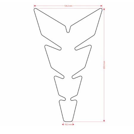 Tankpad zabezpieczenie zbiornika, osłona ONEDESIGN CGMOS102P czarny