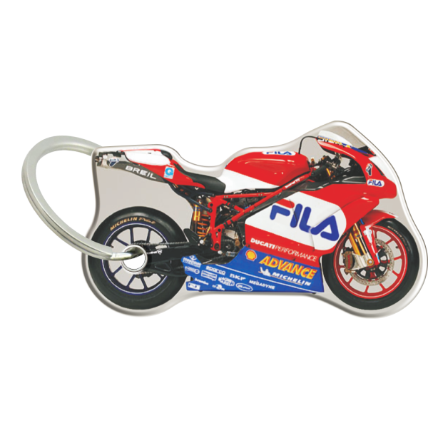 Brelok na klucze ONEDESIGN dwustronny, wypukły PF28P Ducati 999 superbike