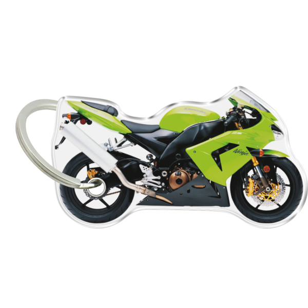 Brelok na klucze ONEDESIGN dwustronny, wypukły PF34P Kawasaki Ninja 1000 2004