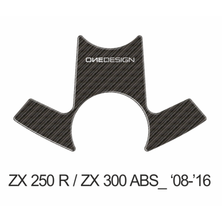 Tankpad zabezpieczenie na półkę kierownicy, osłona PPSK7P ONEDESIGN ZX250R / ZX300ABS 2008-2016