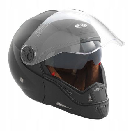 Kask motocyklowy ROCC 150 czarny matowy