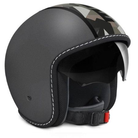 Kask motocyklowy JET MOMO BLADE Tytanowy Frost / Camouflage