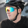 Czapka kolarska z daszkiem pod kask Rockbros MZ10010 - fioletowa