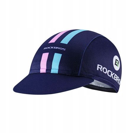 Czapka kolarska z daszkiem pod kask Rockbros MZ10010 - fioletowa
