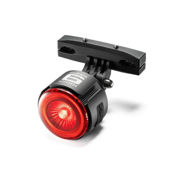 Inteligentne tylne światło rowerowe wodoodporne bicycle light ROCKBROS 2420002001
